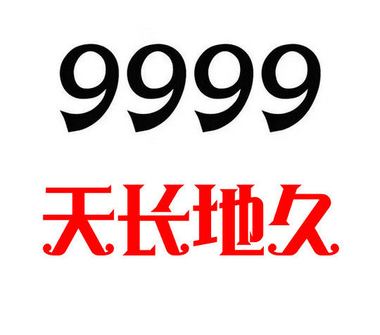 鄆城尾號999吉祥號