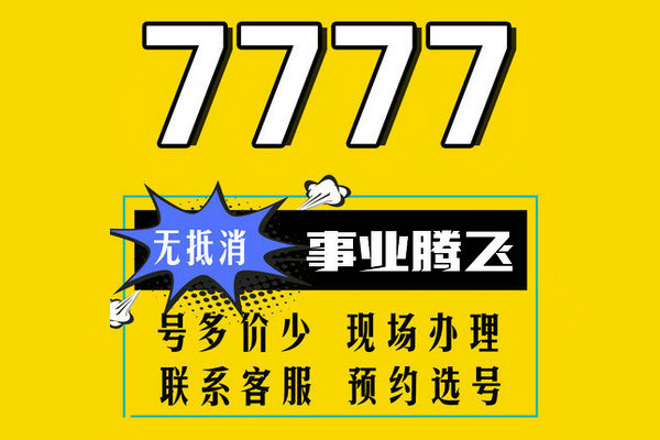 成武尾號(hào)7777吉祥號(hào)